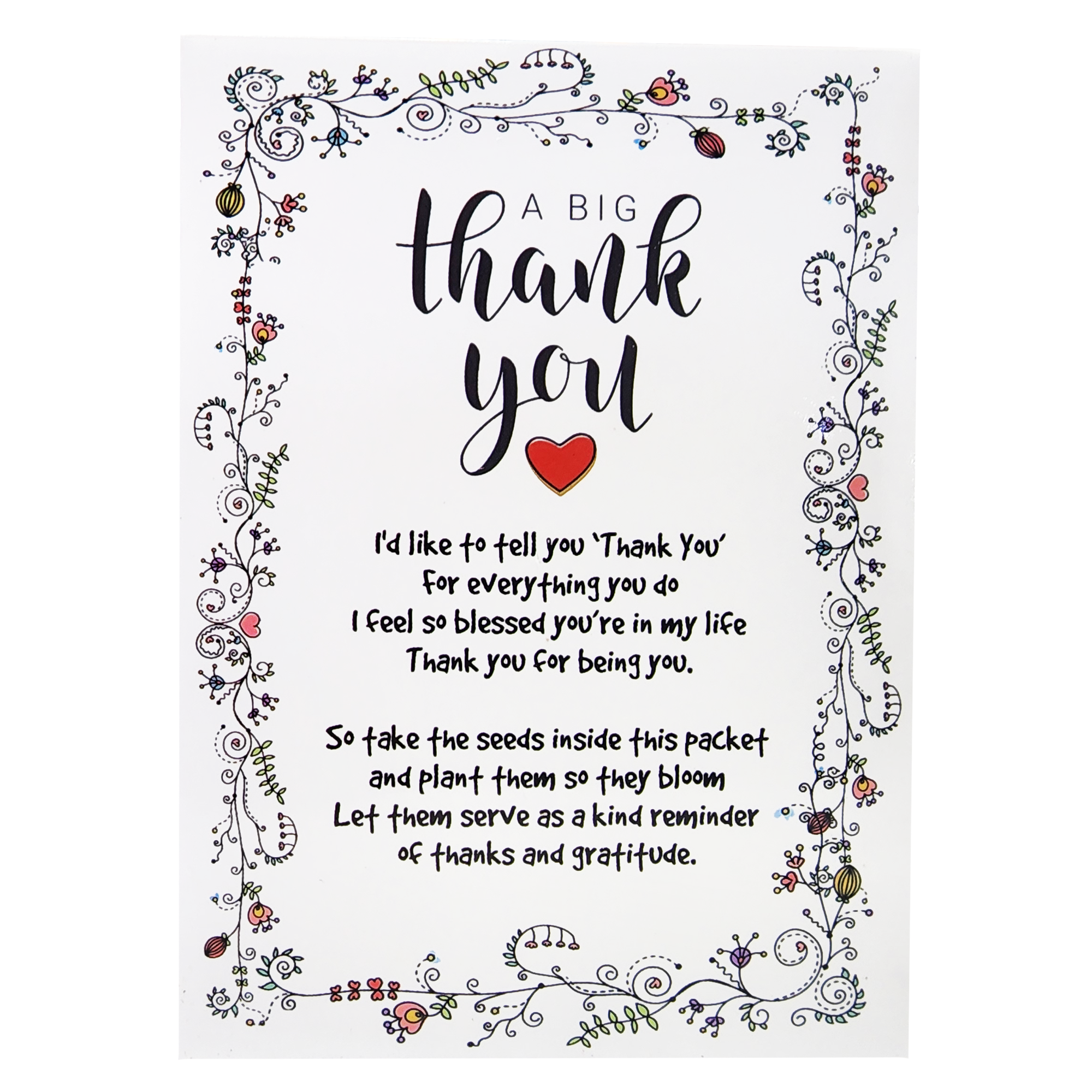 thank you flower seeds Thank You Seed Favors | 20 Wildflower Packets | Pre-Filled