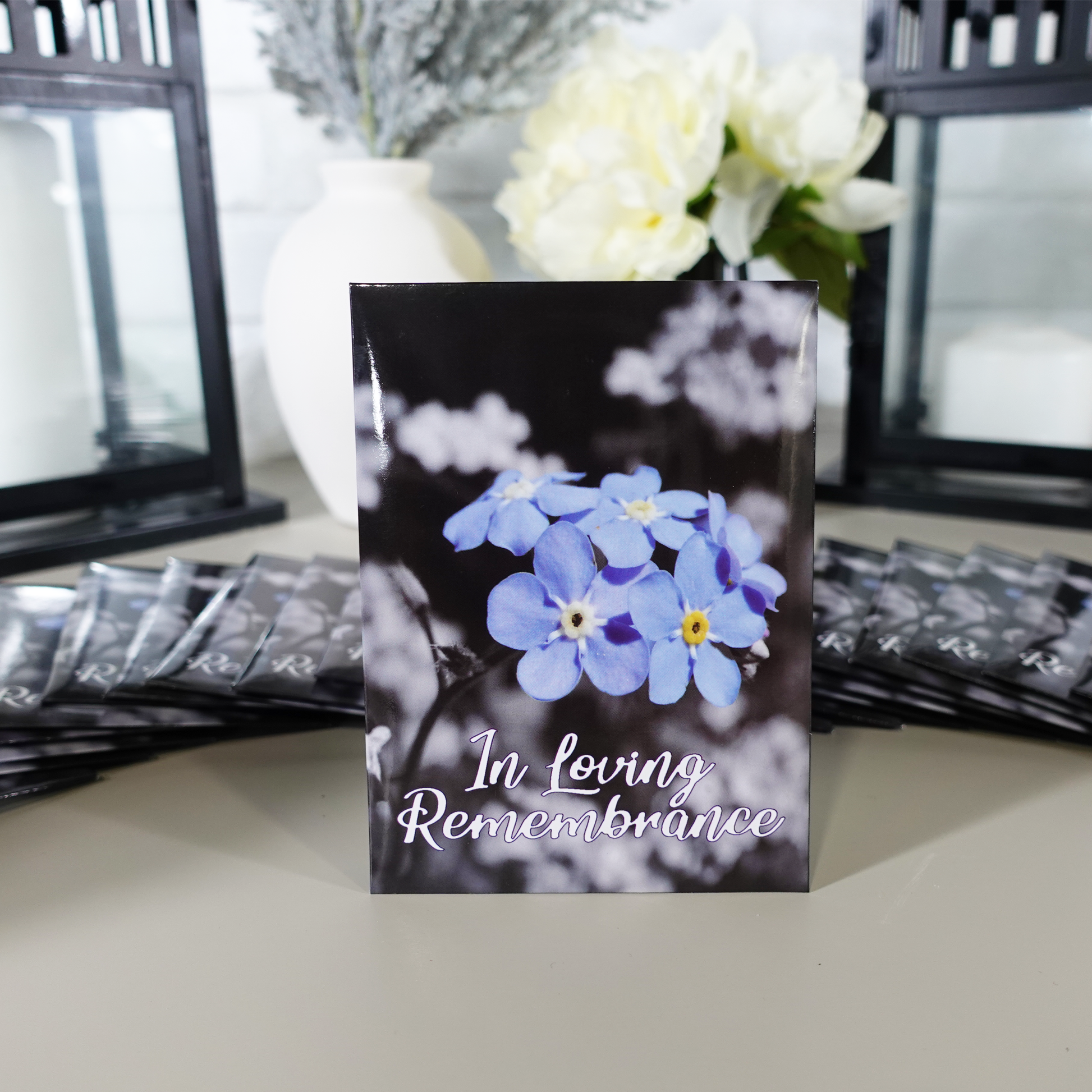 memorial flower seed packets 100pc Pre-Filled Seed Packet ''in Loving Remembrance'' for Guests, Mem – Choobly