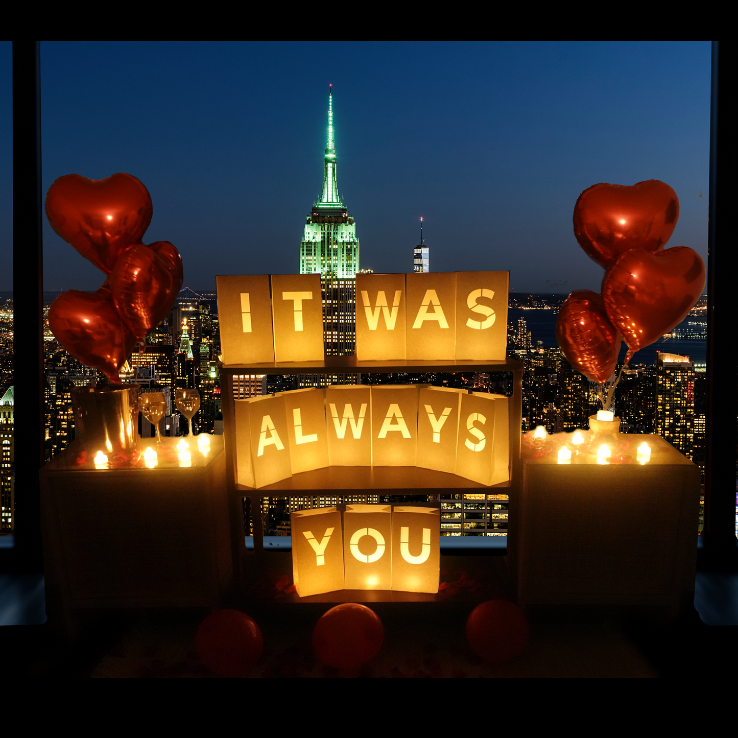 Customizable Proposal Luminary Bags – Light Up Your Special Moments