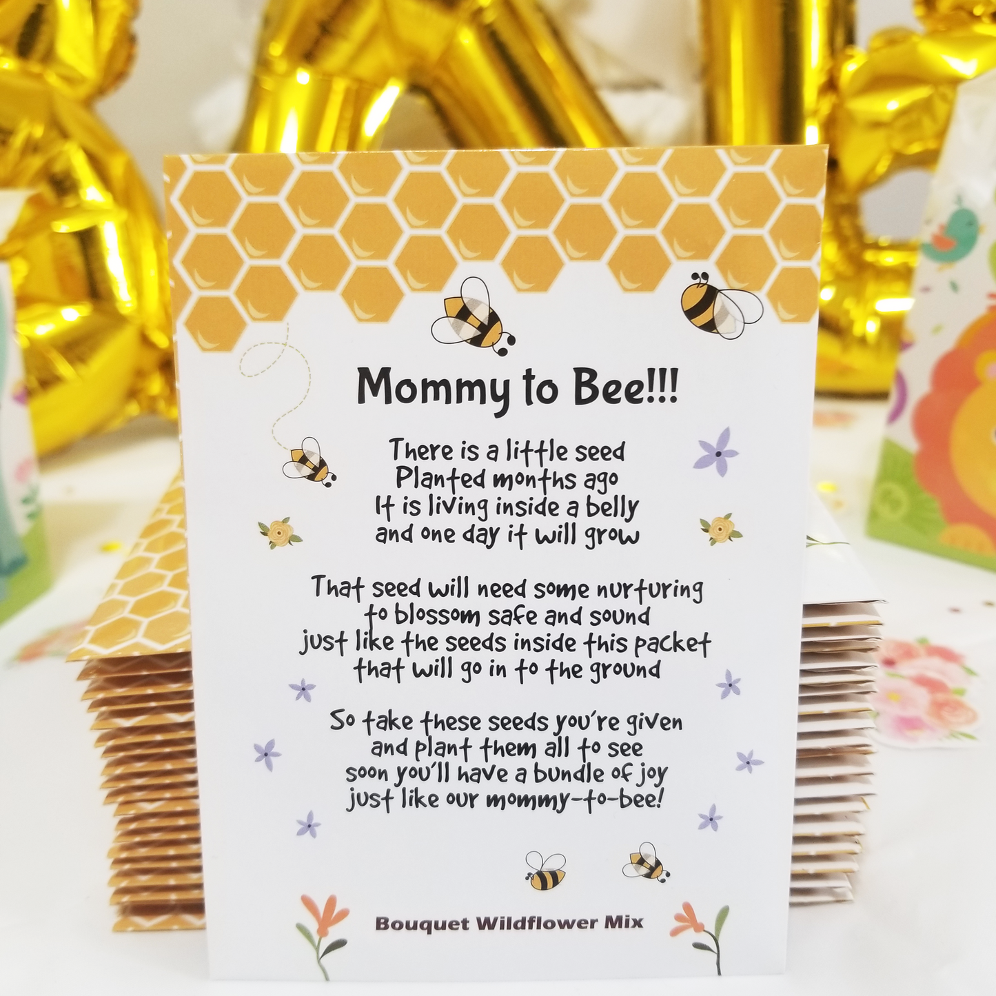 Bride to Bee Baby Shower Favors or Engagement Announcement Gifts – Little  Flower Soap Co