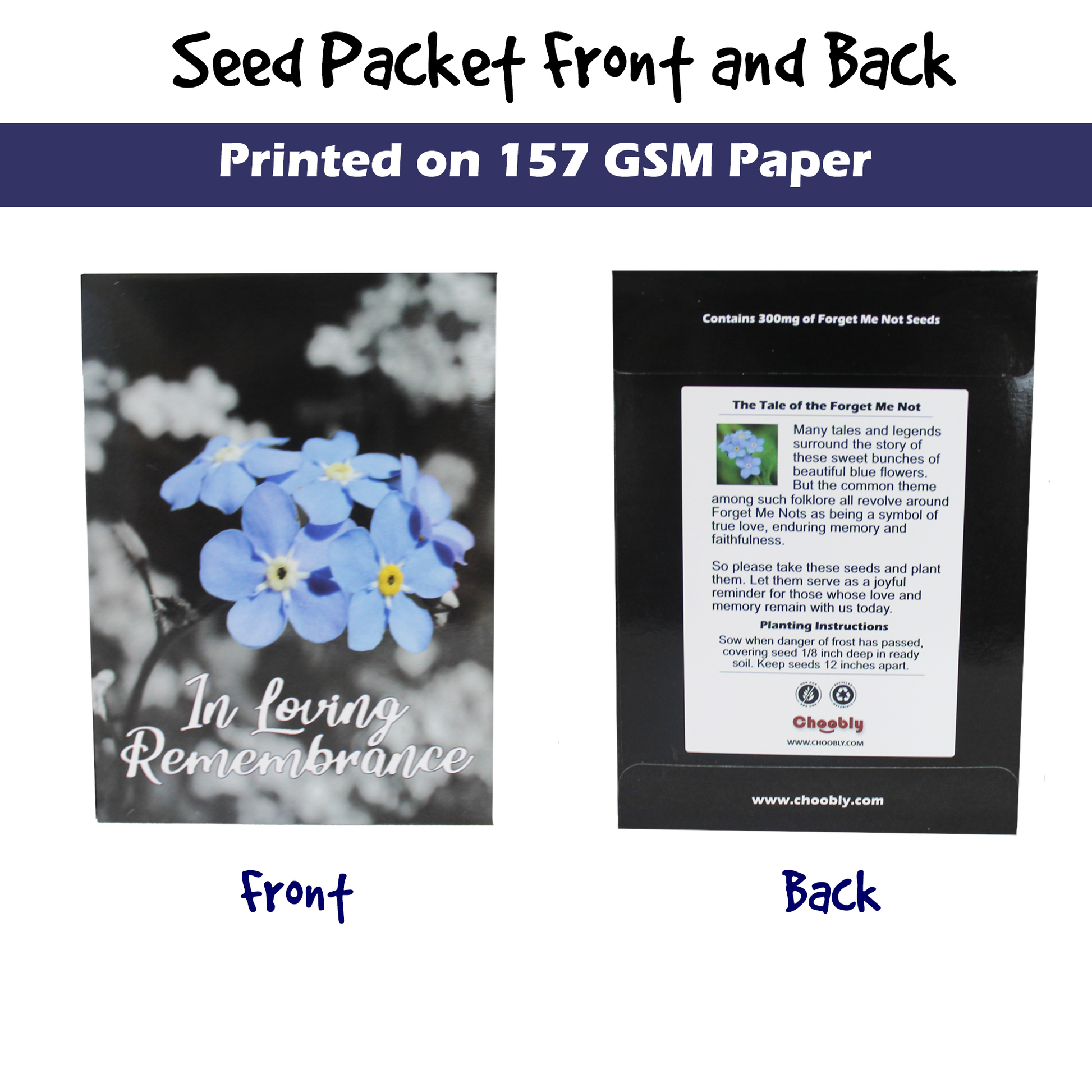 Flower Seed Packets Archives - Pretty Little Favor